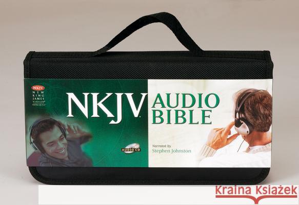 NKJV Bible on Audio CD Stephen Johnston 9781565638020 Hendrickson Publishers Inc - książka