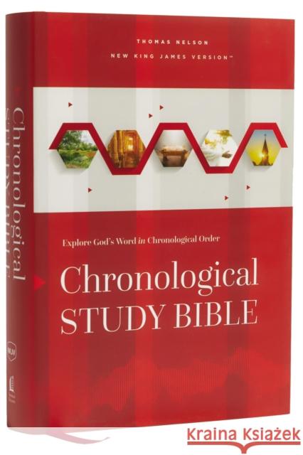 NKJV, Chronological Study Bible, Hardcover, Comfort Print: Holy Bible, New King James Version Thomas Nelson 9780785239543 Thomas Nelson Publishers - książka