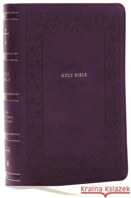 NKJV Compact Paragraph-Style Bible w/ 43,000 Cross References, Purple Leathersoft, Red Letter, Comfort Print: Holy Bible, New King James Version: Holy Bible, New King James Version Thomas Nelson 9781400333370 Thomas Nelson Publishers - książka