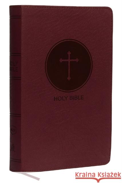 NKJV, Deluxe Gift Bible, Imitation Leather, Burgundy, Red Letter Edition Thomas Nelson 9780718075217 Thomas Nelson - książka