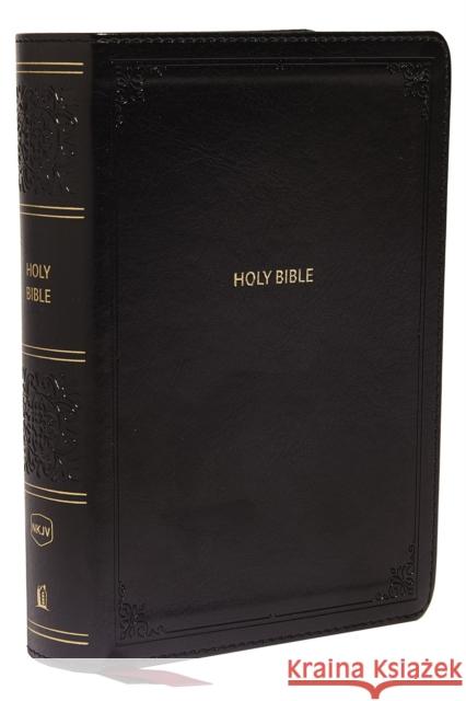NKJV, End-of-Verse Reference Bible, Compact, Leathersoft, Black, Red Letter, Comfort Print: Holy Bible, New King James Version Thomas Nelson 9780785233534 Thomas Nelson - książka