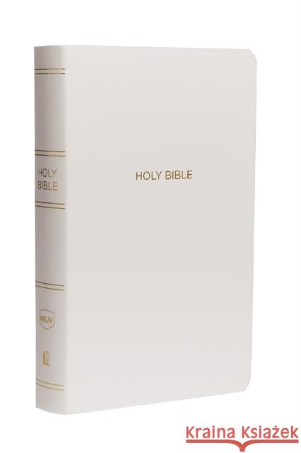 NKJV, Gift and Award Bible, Leather-Look, White, Red Letter Edition Thomas Nelson 9780718075163 Thomas Nelson - książka