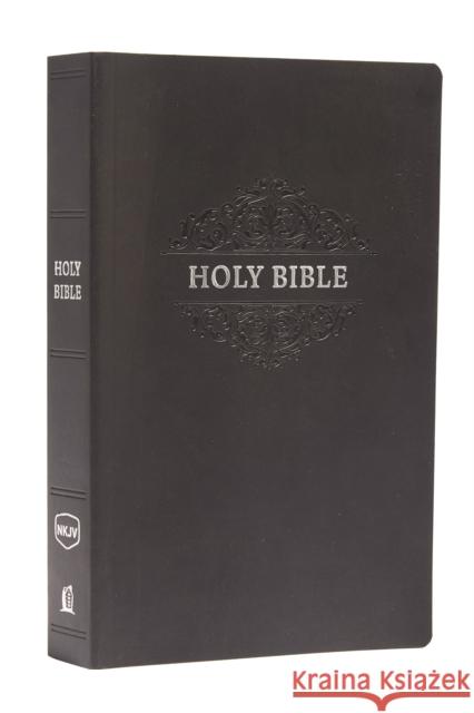 NKJV, Holy Bible, Soft Touch Edition, Imitation Leather, Black, Comfort Print Thomas Nelson 9780785219477 Thomas Nelson - książka