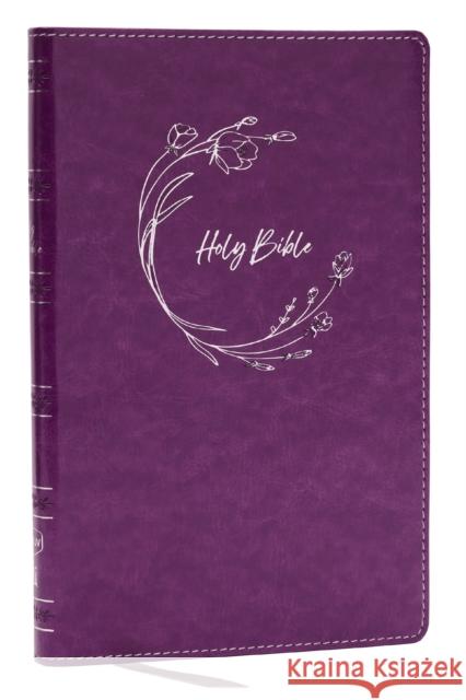 NKJV Holy Bible, Ultra Thinline, Purple Leathersoft, Red Letter, Comfort Print Thomas Nelson 9781400338429 Thomas Nelson Publishers - książka