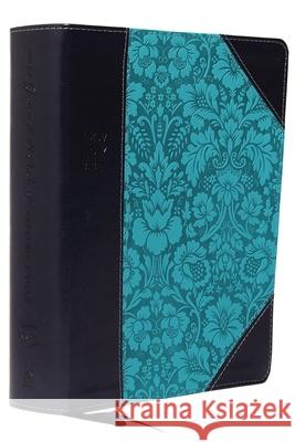 NKJV, Journal the Word Reference Bible, Imitation Leather, Blue, Red Letter Edition, Comfort Print: Let Scripture Explain Scripture. Reflect on What Y Thomas Nelson 9780785220268 Thomas Nelson - książka