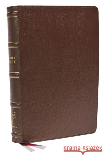 Nkjv, Large Print Verse-By-Verse Reference Bible, MacLaren Series, Genuine Leather, Brown, Thumb Indexed, Comfort Print: Holy Bible, New King James Ve Thomas Nelson 9780785242741 Thomas Nelson - książka