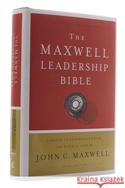 NKJV, Maxwell Leadership Bible, Third Edition, Hardcover, Comfort Print: Holy Bible, New King James Version  9780785218548 Thomas Nelson - książka