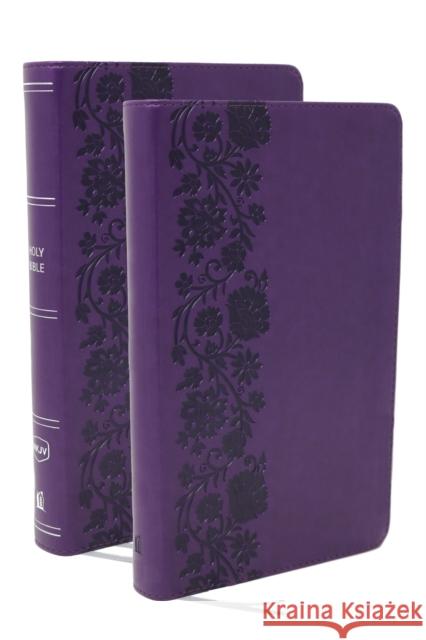 NKJV Personal Size End-of-verse Reference Bible with Journal SET, Purple Leathersoft, Comfort Print Thomas Nelson 9781400350476 Thomas Nelson Publishers - książka