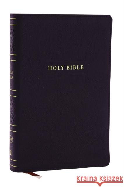 NKJV Personal Size Large Print Bible with 43,000 Cross References, Black Leathersoft, Red Letter, Comfort Print (Thumb Indexed) Thomas Nelson 9781400335404 Thomas Nelson Publishers - książka