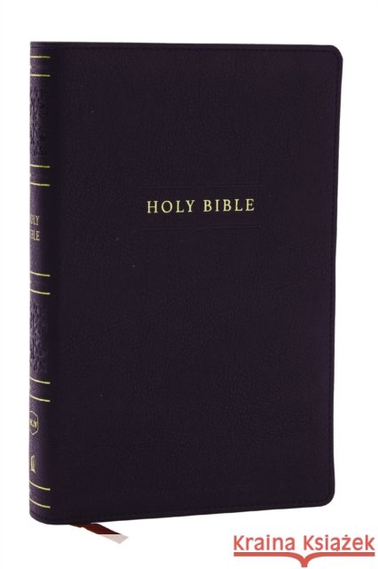 NKJV Personal Size Large Print Bible with 43,000 Cross References, Black Leathersoft, Red Letter, Comfort Print Thomas Nelson 9781400335398 Thomas Nelson Publishers - książka