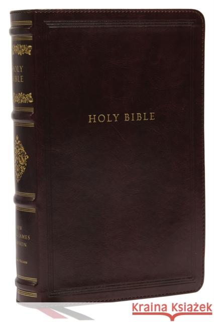 Nkjv, Personal Size Reference Bible, Sovereign Collection, Leathersoft, Brown, Red Letter, Thumb Indexed, Comfort Print: Holy Bible, New King James Ve Thomas Nelson 9780785265054 Thomas Nelson - książka