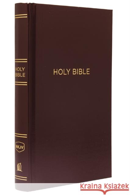NKJV, Pew Bible, Hardcover, Burgundy, Red Letter Edition Thomas Nelson 9780785215936 Thomas Nelson - książka