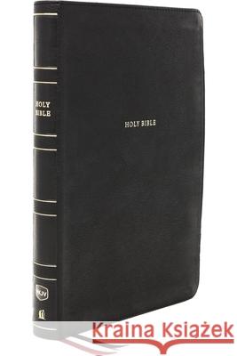 Nkjv, Reference Bible, Super Giant Print, Leathersoft, Black, Thumb Indexed, Red Letter Edition, Comfort Print: Holy Bible, New King James Version  9780785238225 Thomas Nelson - książka