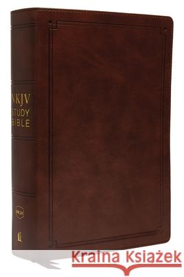NKJV Study Bible, Leathersoft, Brown, Comfort Print: The Complete Resource for Studying God’s Word Thomas Nelson 9780785220589 Thomas Nelson Publishers - książka