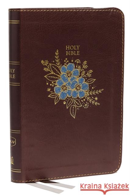 NKJV, Thinline Bible, Compact, Imitation Leather, Burgundy, Red Letter Edition Thomas Nelson 9780718075552 Thomas Nelson - książka