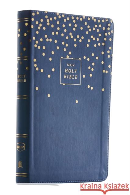 Nkjv, Thinline Bible Youth Edition, Leathersoft, Blue, Red Letter Edition, Comfort Print Thomas Nelson 9780785225805 Thomas Nelson - książka