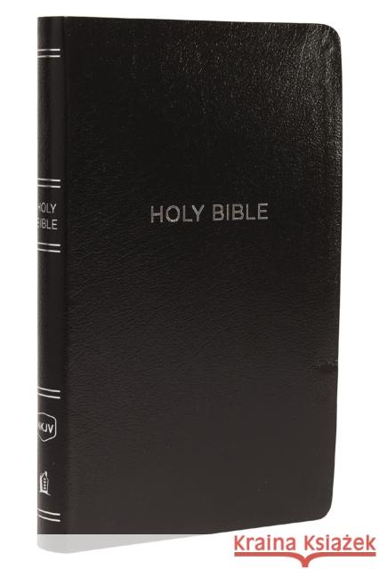 NKJV, Thinline Reference Bible, Leather-Look, Black, Red Letter Edition, Comfort Print Thomas Nelson 9780785217824 Thomas Nelson - książka