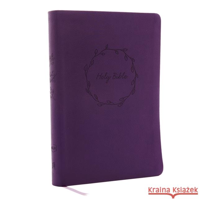 NKJV, Value Thinline Bible, Large Print, Imitation Leather, Purple, Red Letter Edition Thomas Nelson 9780718075590 Thomas Nelson - książka