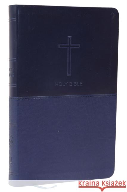 NKJV, Value Thinline Bible, Standard Print, Imitation Leather, Blue, Red Letter Edition Thomas Nelson 9780718074463 Thomas Nelson - książka