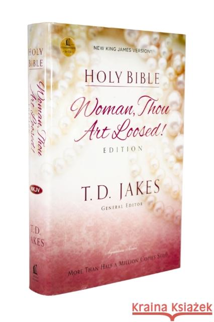 NKJV, Woman Thou Art Loosed, Hardcover, Red Letter: Holy Bible, New King James Version  9780718003715 Thomas Nelson Publishers - książka