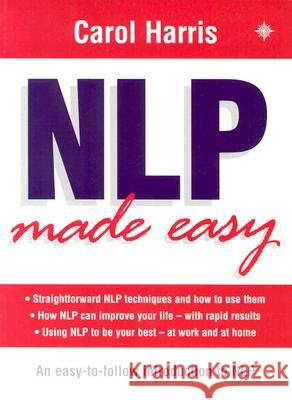 Nlp Made Easy Carol Harris 9780007155460 HARPERCOLLINS PUBLISHERS - książka