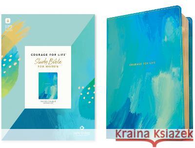 NLT Courage for Life Study Bible for Women, Filament-Enabled Edition (Leatherlike, Brushed Aqua Blue) Tyndale                                  Courage for Life                         Ann White 9781496452856 Tyndale House Publishers - książka