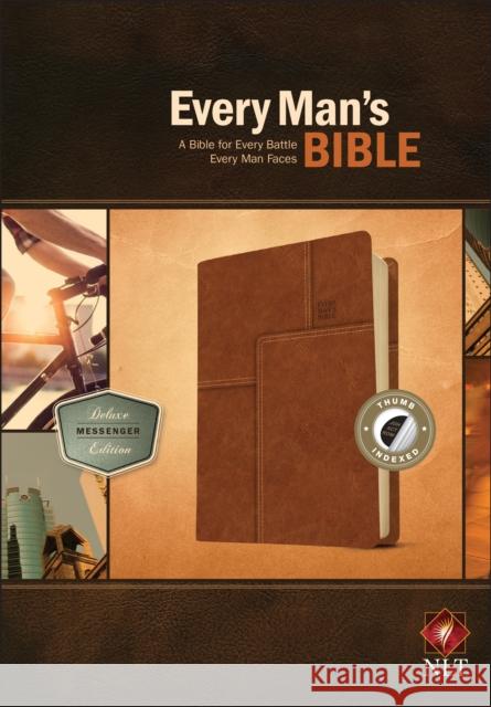NLT Every Man's Bible, Deluxe Messenger Edition Stephen Arterburn 9781496433596 Tyndale House Publishers - książka