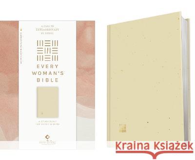 NLT Every Woman's Bible (Hardcover, Gold Dust, Red Letter, Filament Enabled) Tyndale                                  Naomi Crame Misty Arterburn 9781496452993 Tyndale House Publishers - książka