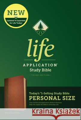 NLT Life Application Study Bible, Third Edition, Personal Size (Leatherlike, Brown/Tan) Tyndale 9781496440075 Tyndale House Publishers - książka