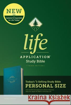NLT Life Application Study Bible, Third Edition, Personal Size (Leatherlike, Teal Blue) Tyndale 9781496440099 Tyndale House Publishers - książka