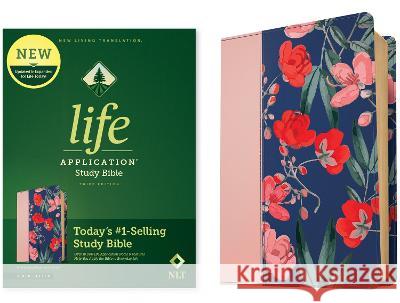 NLT Life Application Study Bible, Third Edition (Red Letter, Leatherlike, Pink Evening Bloom) Tyndale 9781496478986 Tyndale House Publishers - książka