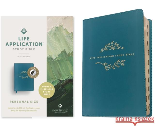 NLT Life Application Study Bible, Third Edition, Teal  9781496484758 Tyndale House Publishers - książka
