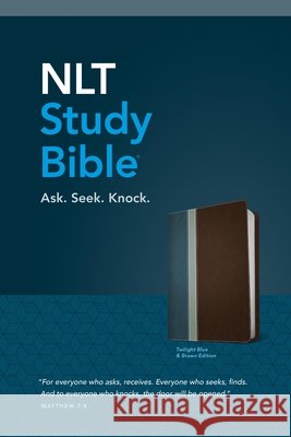 NLT Study Bible, Tutone  9781496416681 Tyndale House Publishers - książka