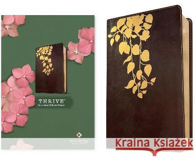 NLT Thrive Devotional Bible for Women (Leatherlike, Cascade Deep Brown) Tyndale                                  Sheri Rose Shepherd 9781496477941 Tyndale House Publishers - książka