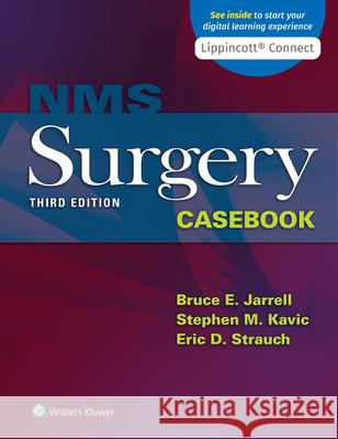 Nms Surgery Casebook Bruce Jarrell 9781975112387 LWW - książka