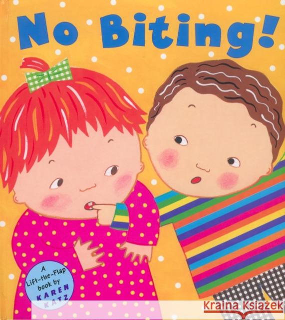No Biting! Karen Katz 9780448425849 Grosset & Dunlap - książka