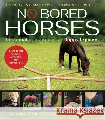 No Bored Horses: Essential Enrichment for Happy Equines Amanda Goble 9781646012091 Trafalgar Square Books - książka