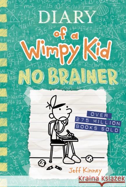 No Brainer (Diary of a Wimpy Kid Book 18) Jeff Kinney 9781419766947 Amulet Books - książka