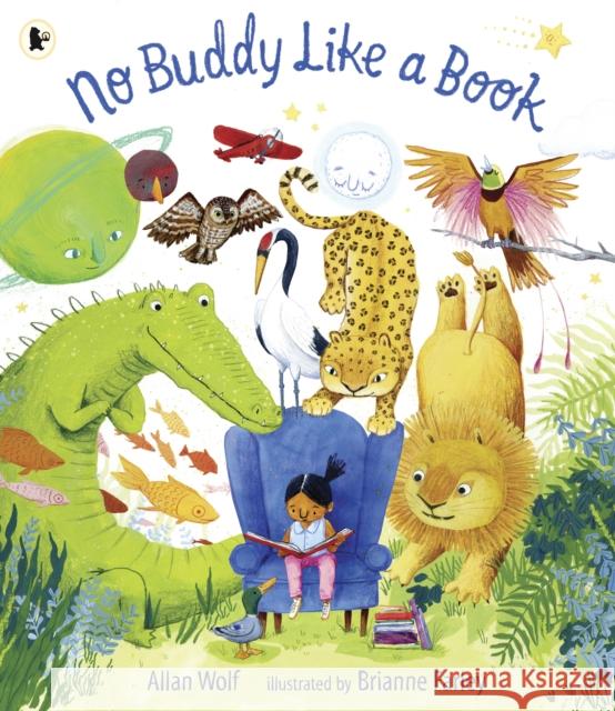 No Buddy Like a Book Allan Wolf 9781406396041 Walker Books Ltd - książka