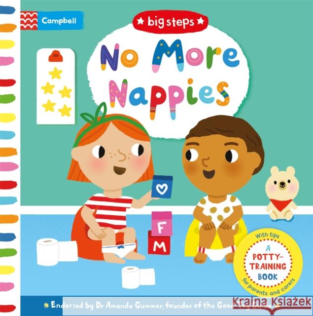 No More Nappies: A Potty-Training Book Campbell Books 9781509836314 Pan Macmillan - książka