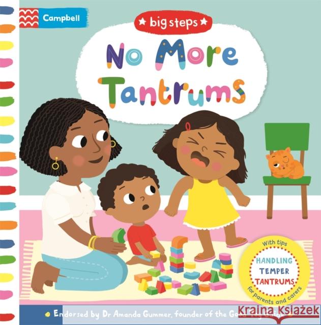 No More Tantrums: Handling Temper Tantrums Campbell Books 9781529086935 Pan Macmillan - książka