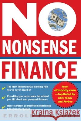 No-Nonsense Finance Errold F. Moody 9780071413305 McGraw-Hill Companies - książka