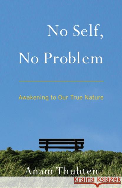 No Self, No Problem: Awakening to Our True Nature Anam Thubten 9781559394048  - książka