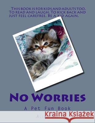 No Worries: A Pet Fun Book Alley Cat 9781480164901 Createspace - książka