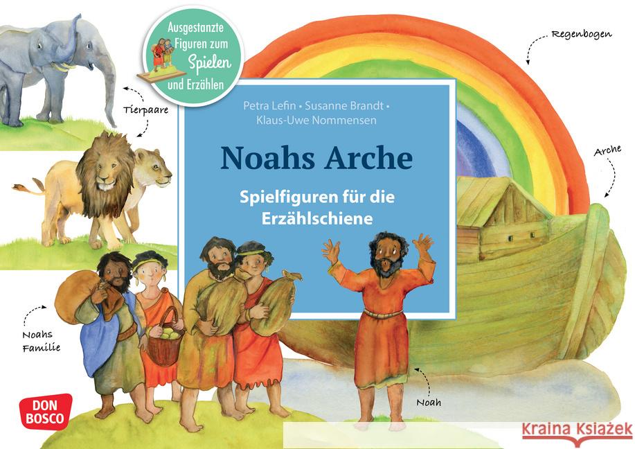 Noahs Arche. Erzählschienen-Figurenset, m. 1 Beilage Brandt, Susanne, Nommensen, Klaus-Uwe 4260694923283 Don Bosco Medien - książka