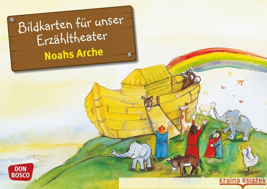 Noahs Arche, Kamishibai Bildkartenset : Entdecken. Erzählen. Begreifen Brandt, Susanne, Nommensen, Klaus-Uwe 4260179510625 Don Bosco Medien - książka