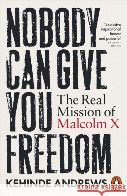 Nobody Can Give You Freedom Kehinde Andrews 9781802064933 Penguin Books Ltd - książka