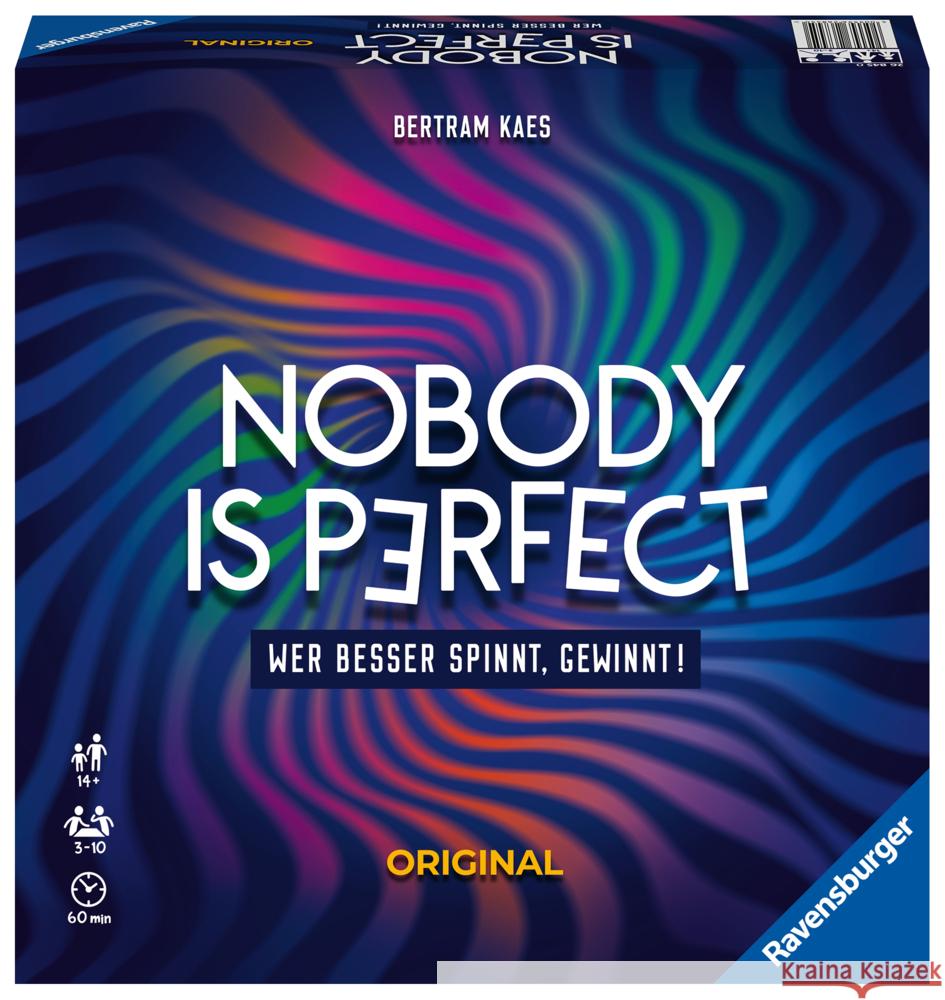 Nobody is perfect Original Kaes, Bertram 4005556268450 Ravensburger Verlag - książka