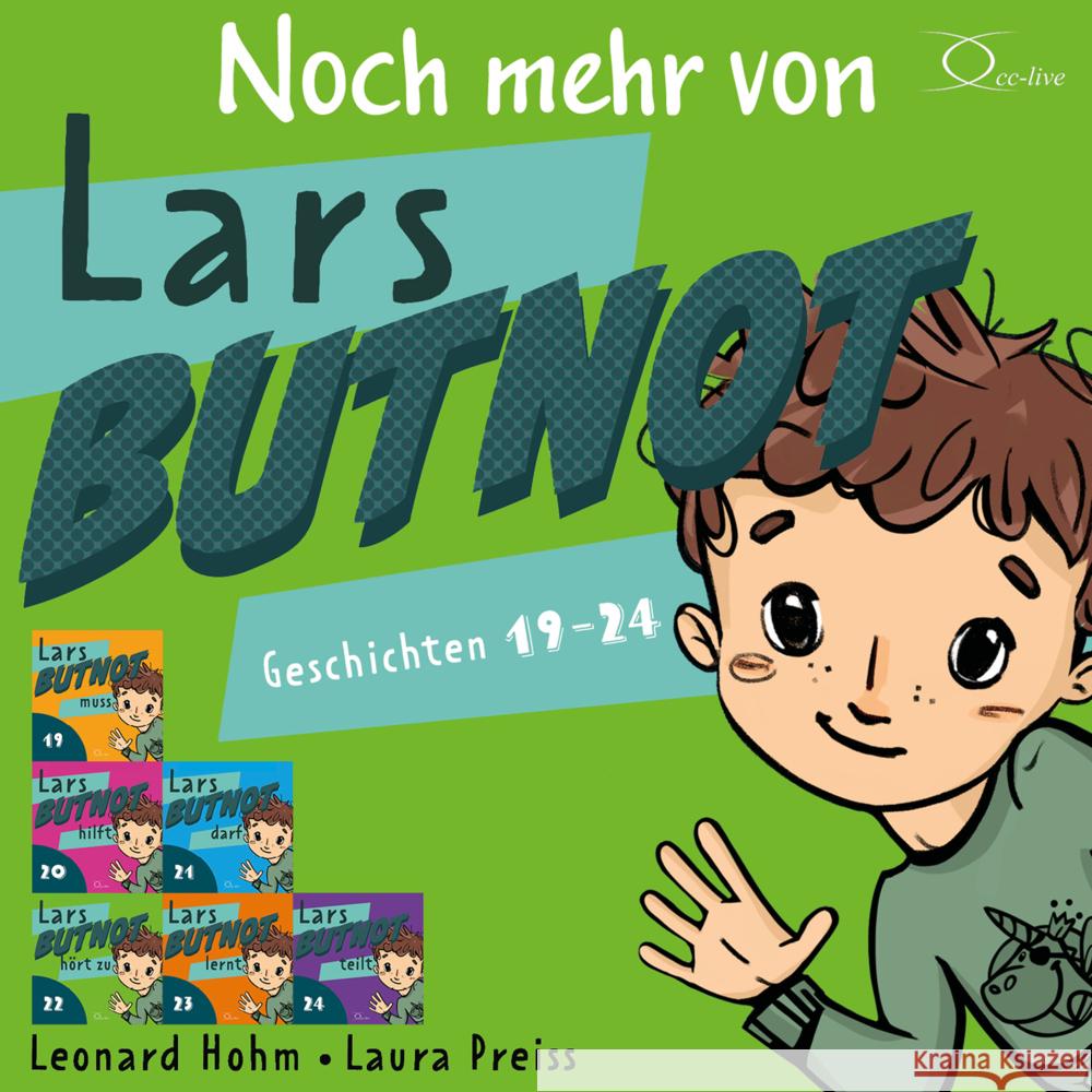 Noch mehr von Lars Butnot, 1 Audio-CD Hohm, Leonard 9783956165436 cc-live - książka