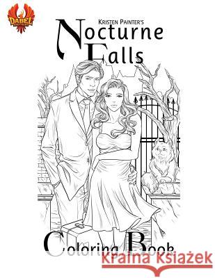 Nocturne Falls Coloring Book Kristen Painter Ellie Goh 9780997306521 Dabel Brothers Publishing - książka